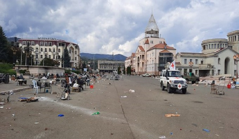 ICRC teams are continuing their search for remaining people in Nagorno-Karabakh