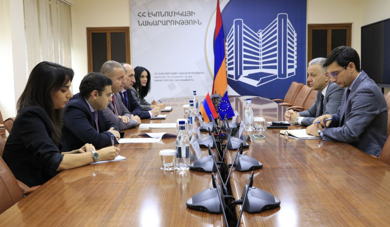 Քերոբյանն ու ԵՄ դեսպանն անդրադարձել են «Հայկական կոնյակի» նոր անվանման, վերաբրենդավորման և շուկայահանման գործընթացներին