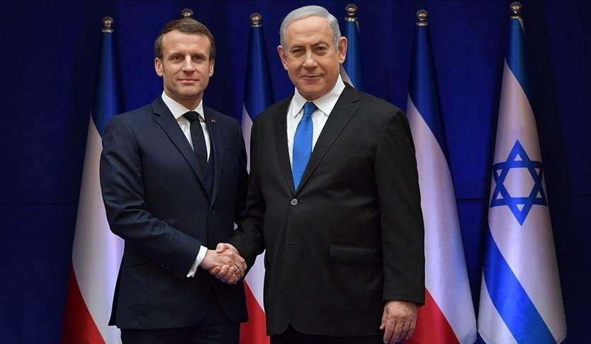 Macron proposes that anti-Islamic State coalition also fight Hamas