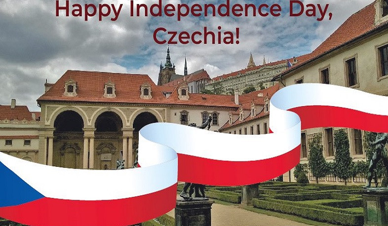 Ministry of Foreign Affairs congratulated Czech Republic on occasion of national holiday