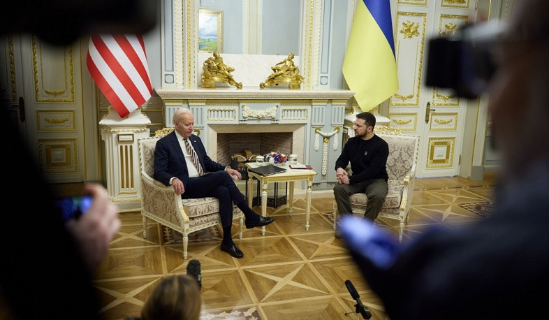 US will back Ukraine ‘as long as we can’: Joe Biden