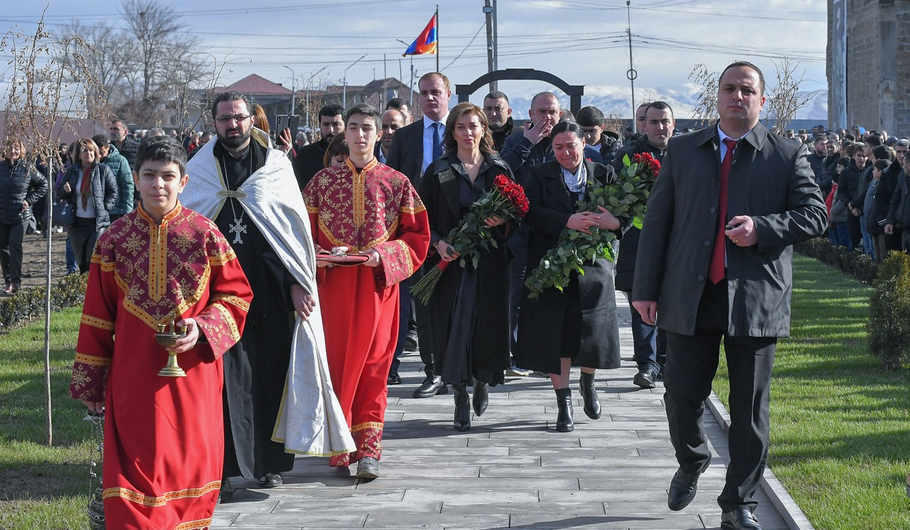 Աննա Հակոբյանը մասնակցել է 44-օրյա պատերազմում զոհված Տարոն Անդրեասյանի անվան պուրակի բացման արարողությանը