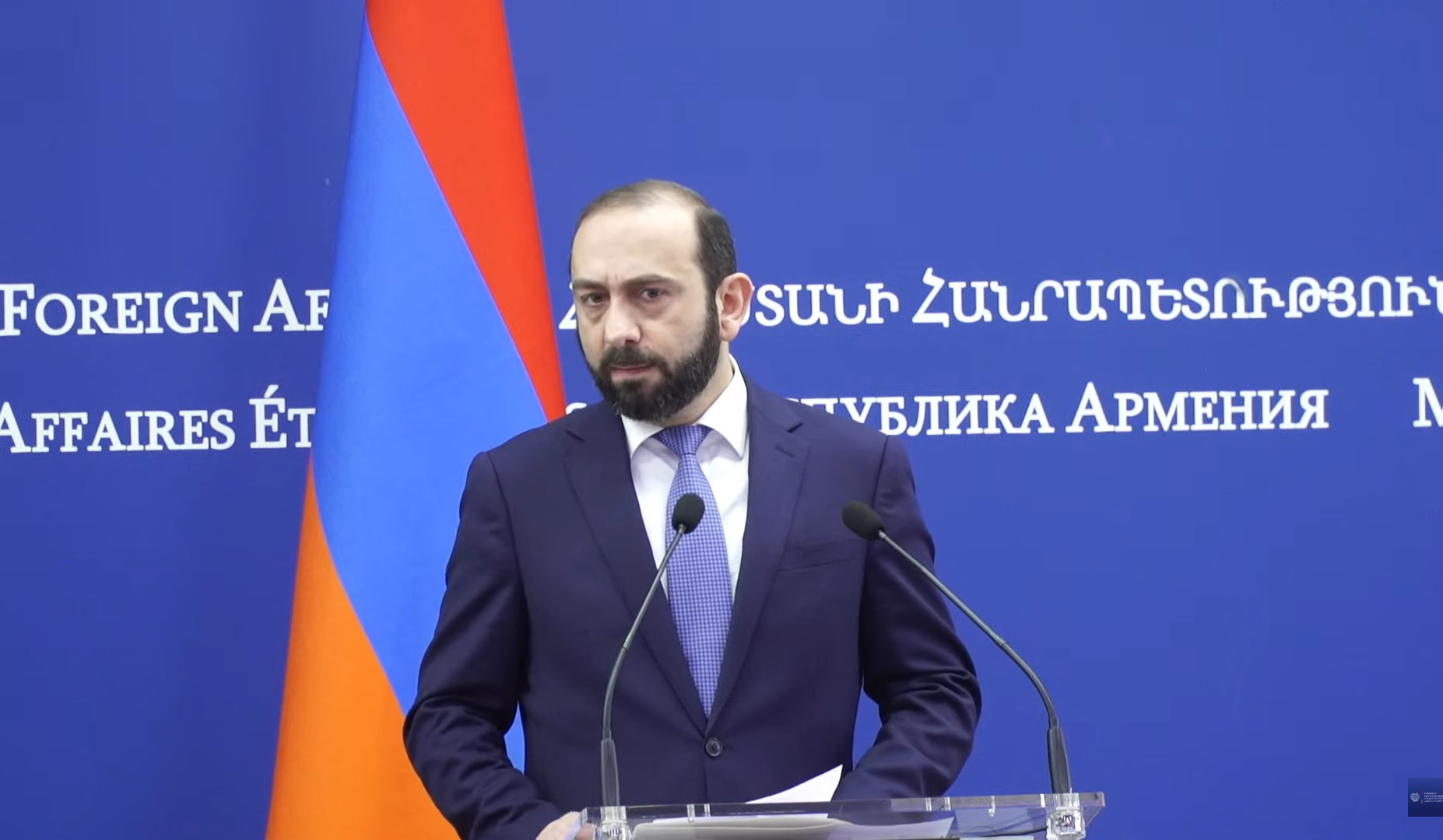 Ermənistan Cənubi Qafqazda sülhü bərpa etməkdə qətiyyətlidir: Mirzoyan