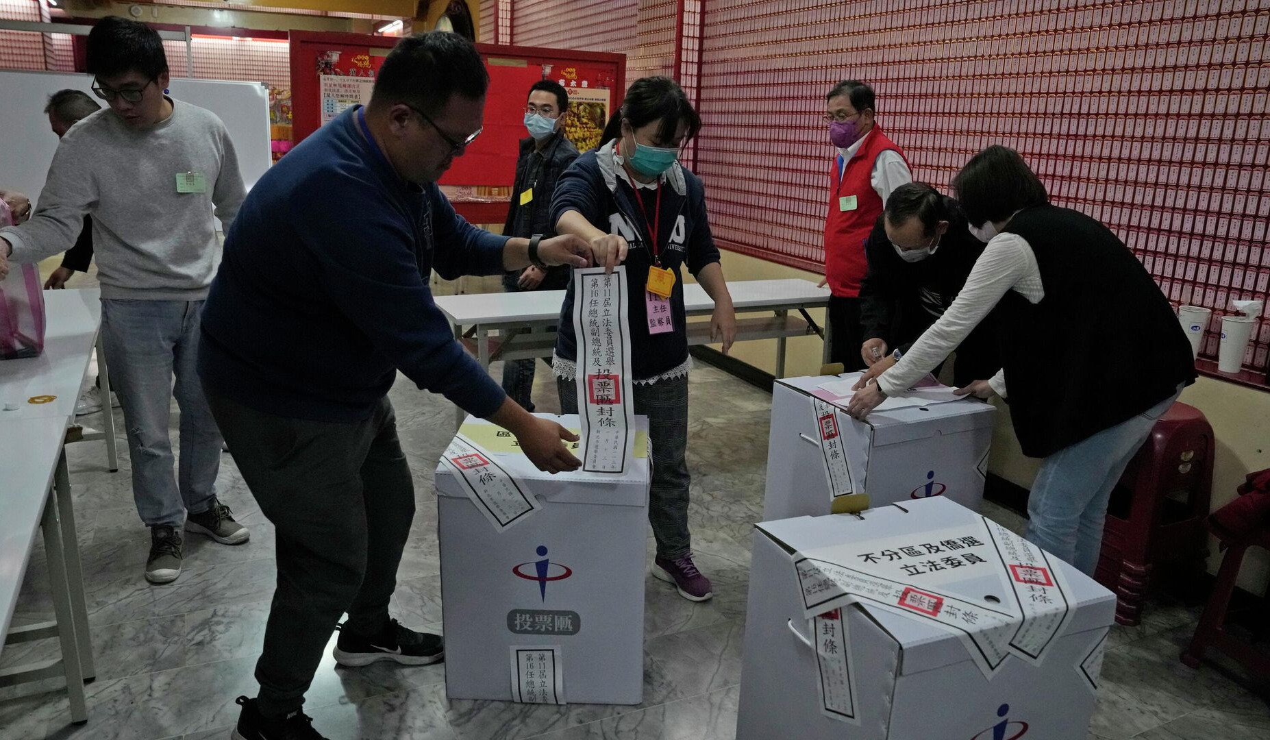 Polls open in Taiwan's critical elections watched closely by China