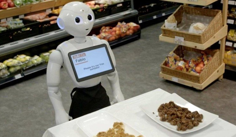 Robot fired from work