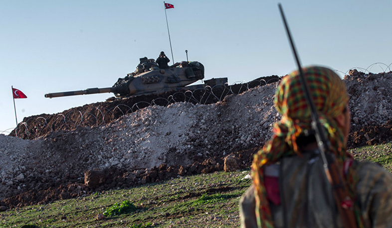 Turkish army’s actions in Syria