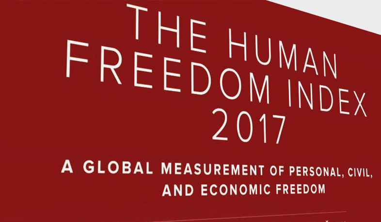 Armenia’s place in Human Freedom Index