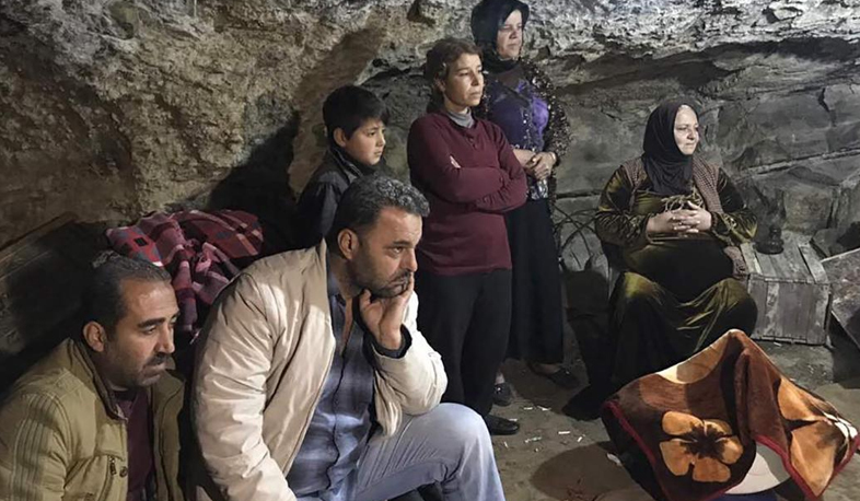 Caves are safest places in Afrin