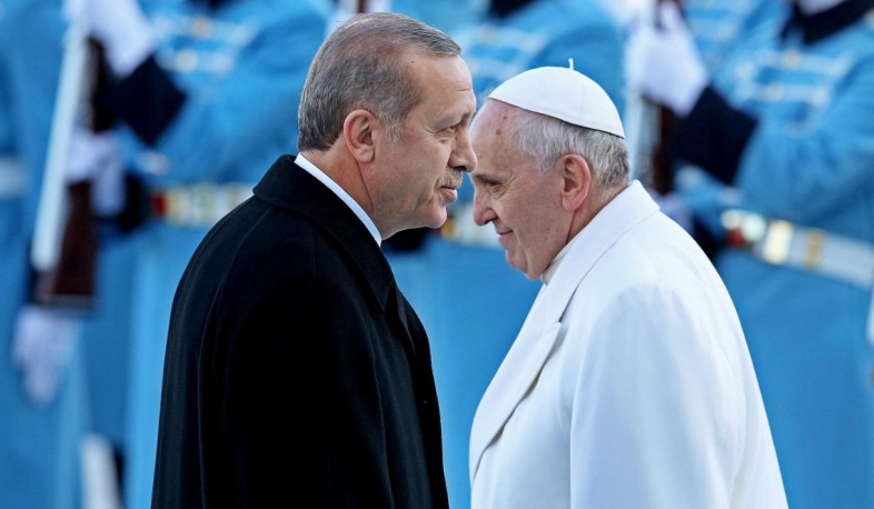 Erdogan visits Vatican