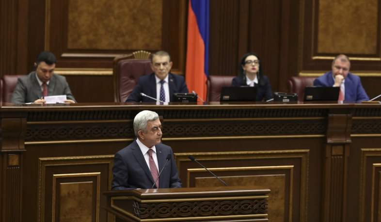 Serzh Sargsyan elected RA Prime Minister