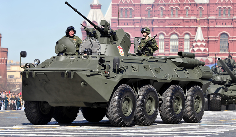 Moscow rehearses the victory parade