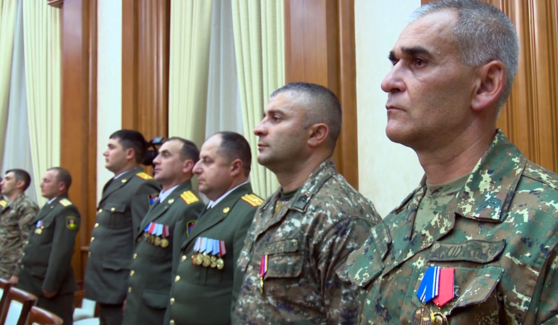 Awards to defenders of motherland in Artsakh