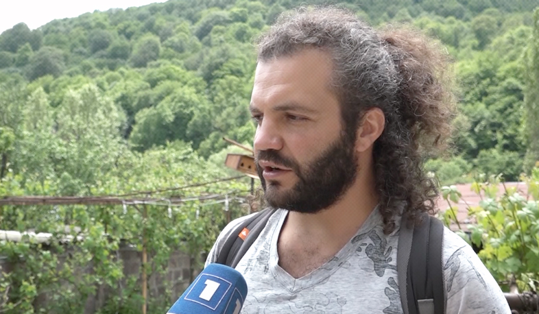 Ecological activists start working in Dilijan park