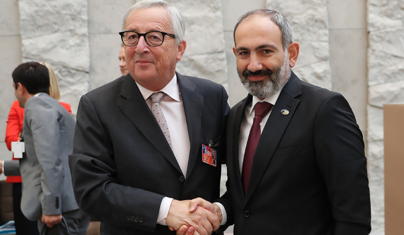 Nikol Pashinyan, Jean-Claude Juncker discuss EU-Armenia relations