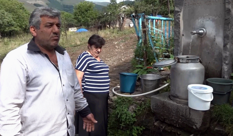 Water issue causes arguments in village Mghart