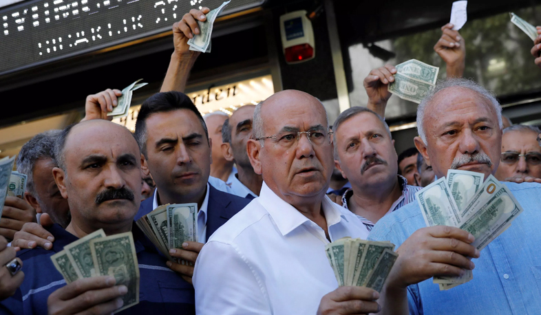 Protests in Baku against United States