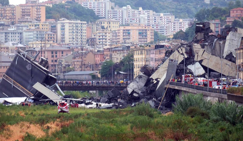 38 dead in Genoa bridge collapse