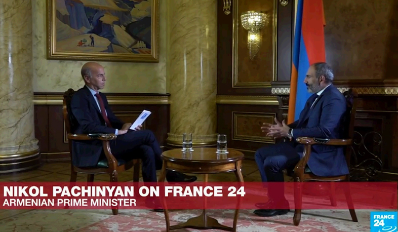 PM Pashinyan gives interview to France 24