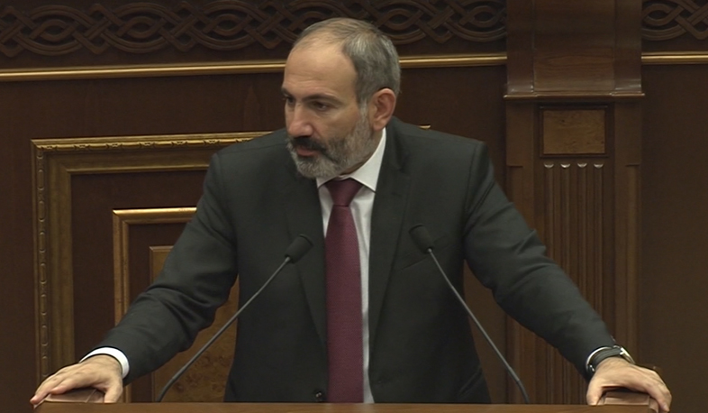 Nikol Pashinyan answers MPs questions