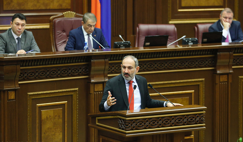 Nikol Pashinyan answers deputies’ questions