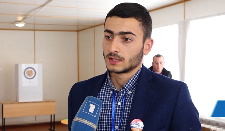 Voting in Shirak region