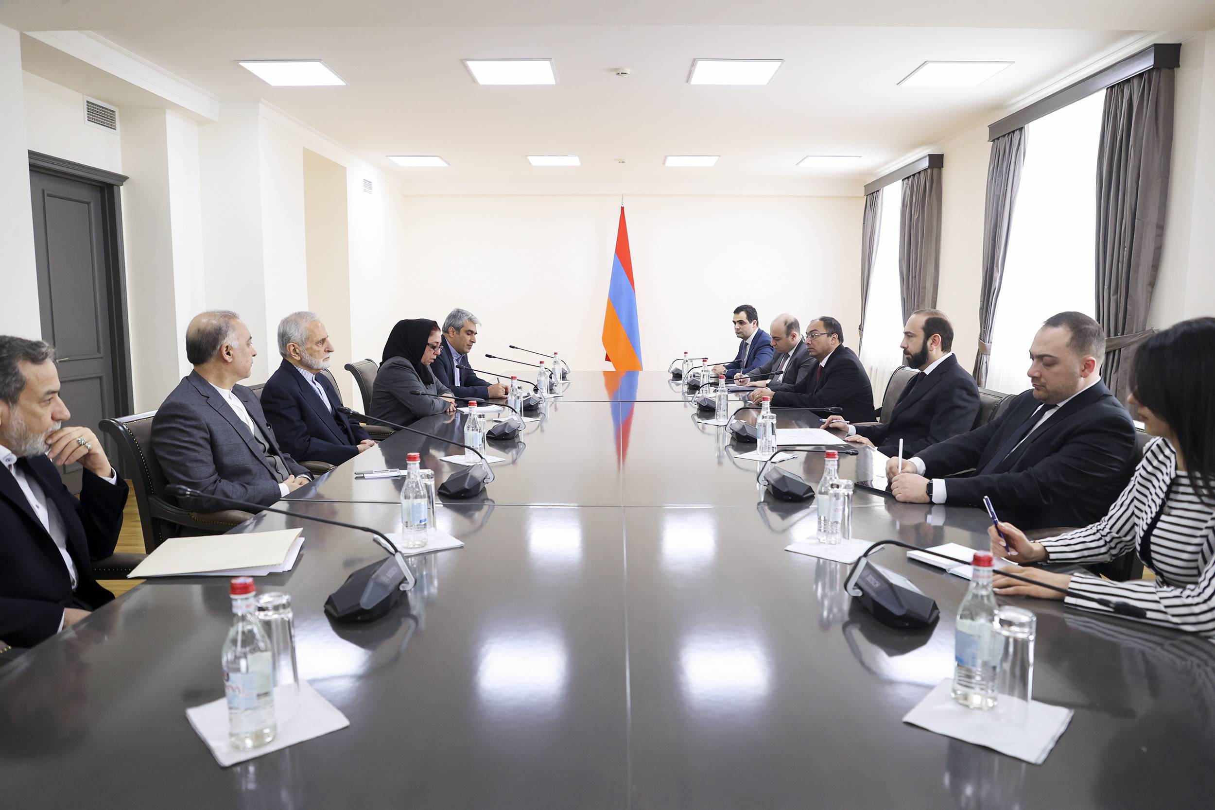 Meeting of the Foreign Minister of Armenia with the Foreign Policy Advisor to Iran’s Supreme Leader