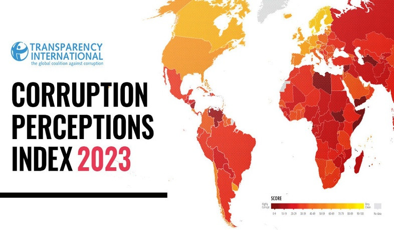 Armenia improves its rank in Transparency International’s Corruption Perception Index 2023