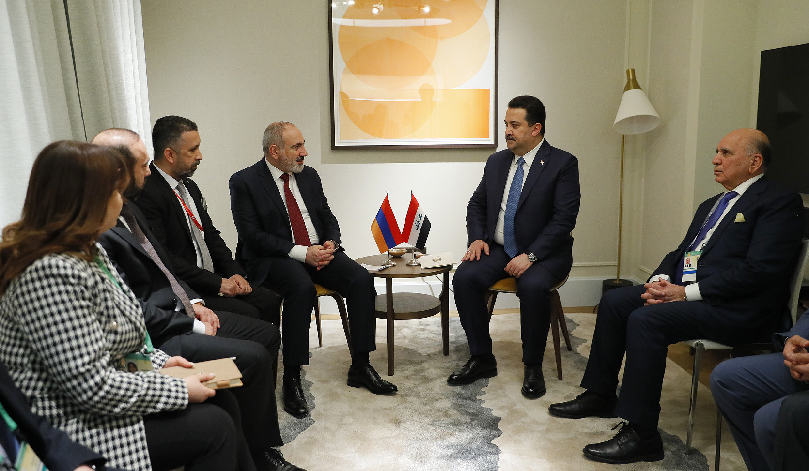 Prime Ministers of Armenia and Iraq meet in the sidelines of Munich Security Conference