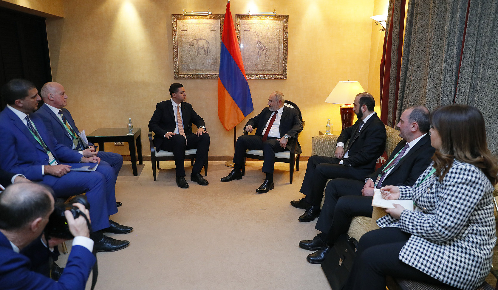 Prime Minister of Armenia and the OSCE Chairperson-in-Office meet in Munich