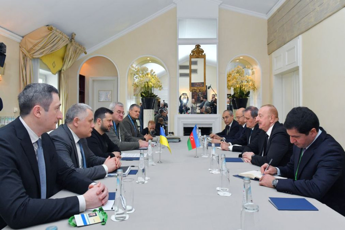 Baku’s support for Ukraine’s territorial integrity is unwavering: Aliyev at meeting with Zelensky