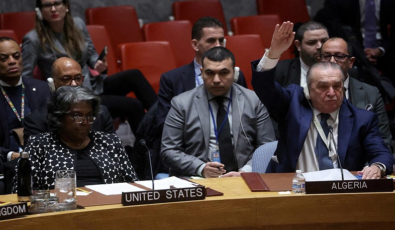 ԱՄՆ-ը կրկին վետո է կիրառել Գազայում հրադադարի մասին ՄԱԿ-ի Անվտանգության խորհրդի բանաձևի ընդունման նկատմամբ