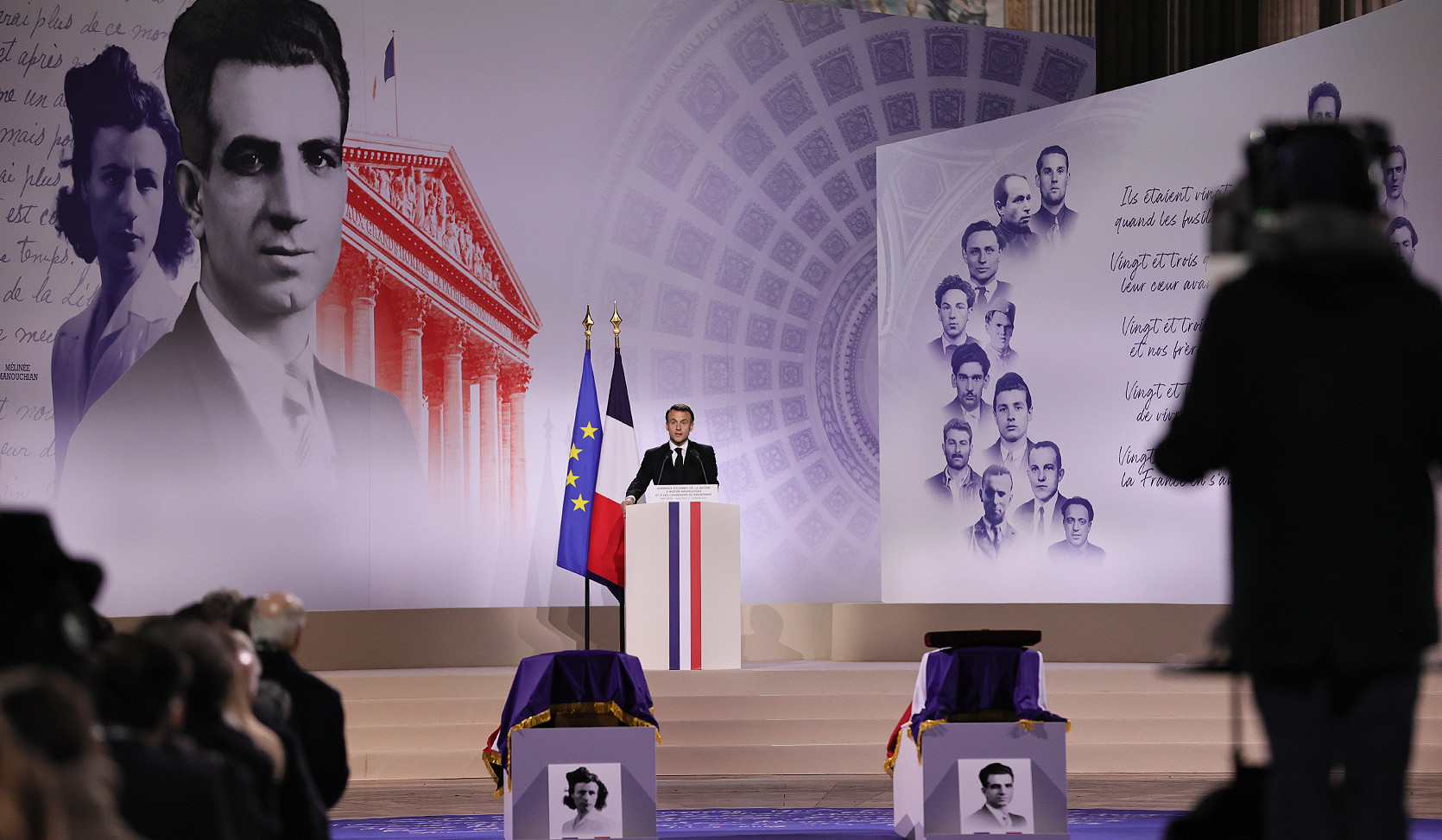 Manouchian imagined what his beloved Armenia would be like, Macron