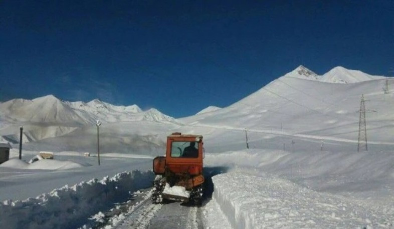 Վարդենյաց լեռնանցքում ձյուն է տեղում