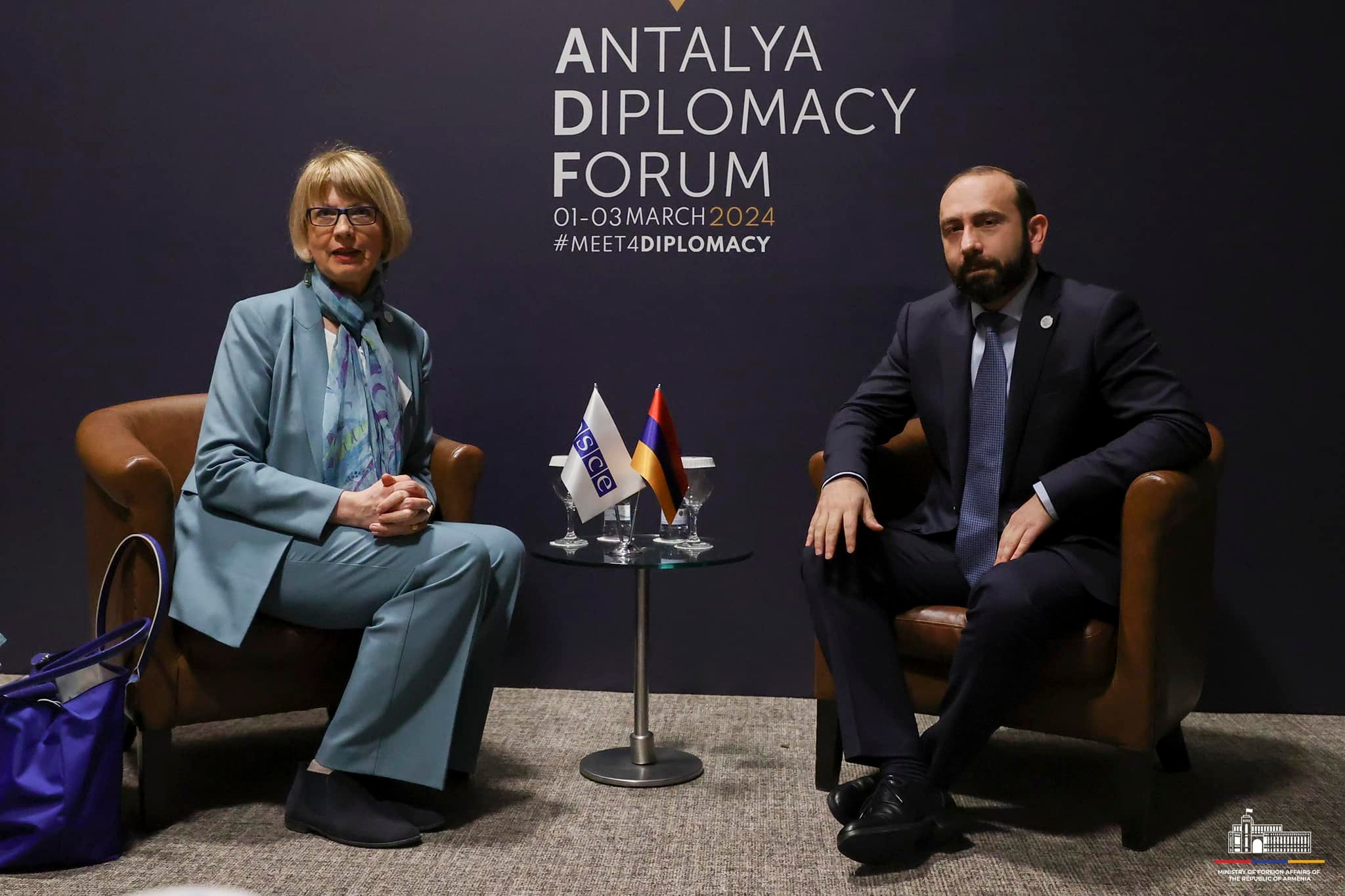 Meeting of the Foreign Minister of Armenia and the OSCE Secretary General