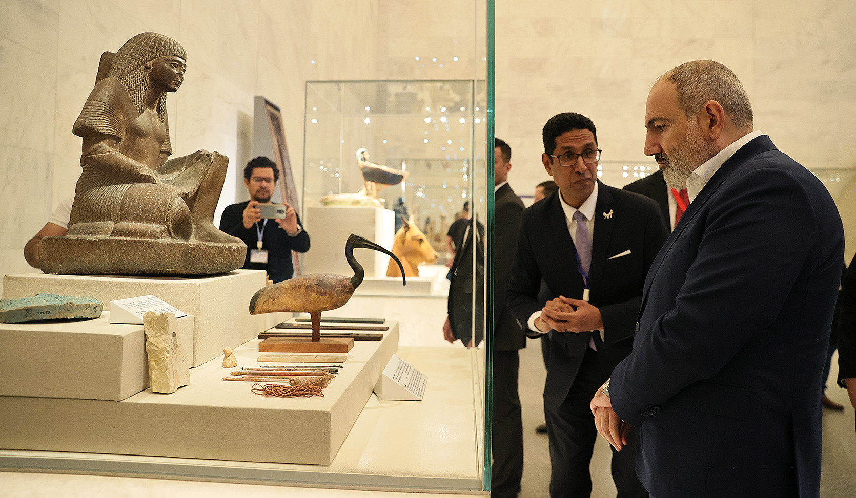 Prime Minister visits the National Museum of Egyptian Civilization