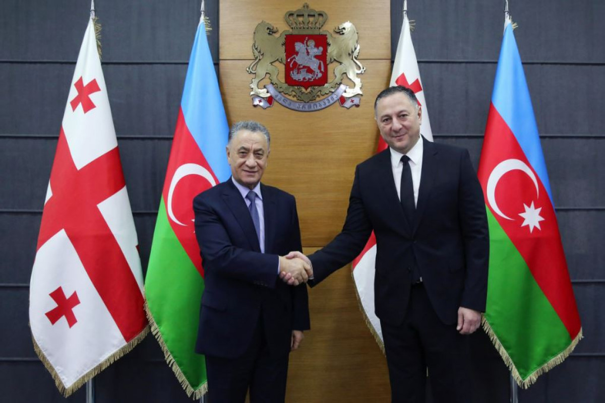 Vakhtang Gomelauri meets with Secretary of Security Council of Azerbaijan