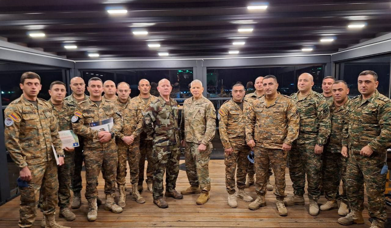ՆԱՏՕ-ի ԿՖՈՐ առաքելության հրամանատարությունն այցելել է Կոսովոյում տեղակայված ՀՀ զորախմբի ծառայության իրականացման վայր