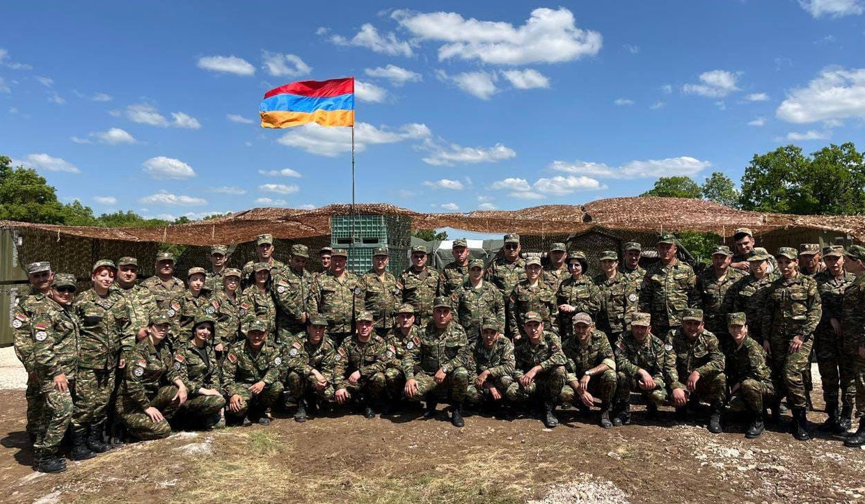 Mobile field hospital of Medical Battalion of Military Medical Department participates in multinational military exercise Vigorous Warrior-2024