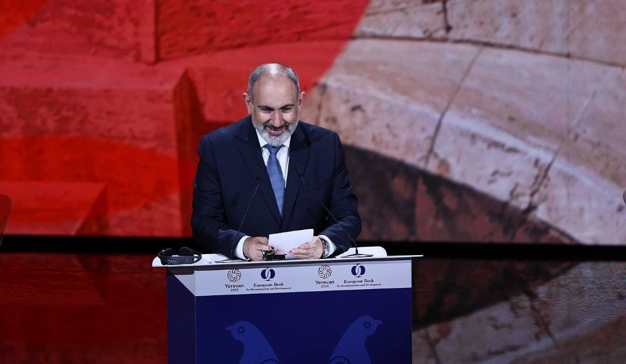 Armenia's economy has experienced great growth in recent years: PM Pashinyan delivers speech at EBRD annual meeting in Yerevan