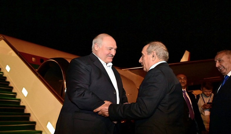 Belarus Prezidenti Aleksandr Lukaşenko Azərbaycandadır