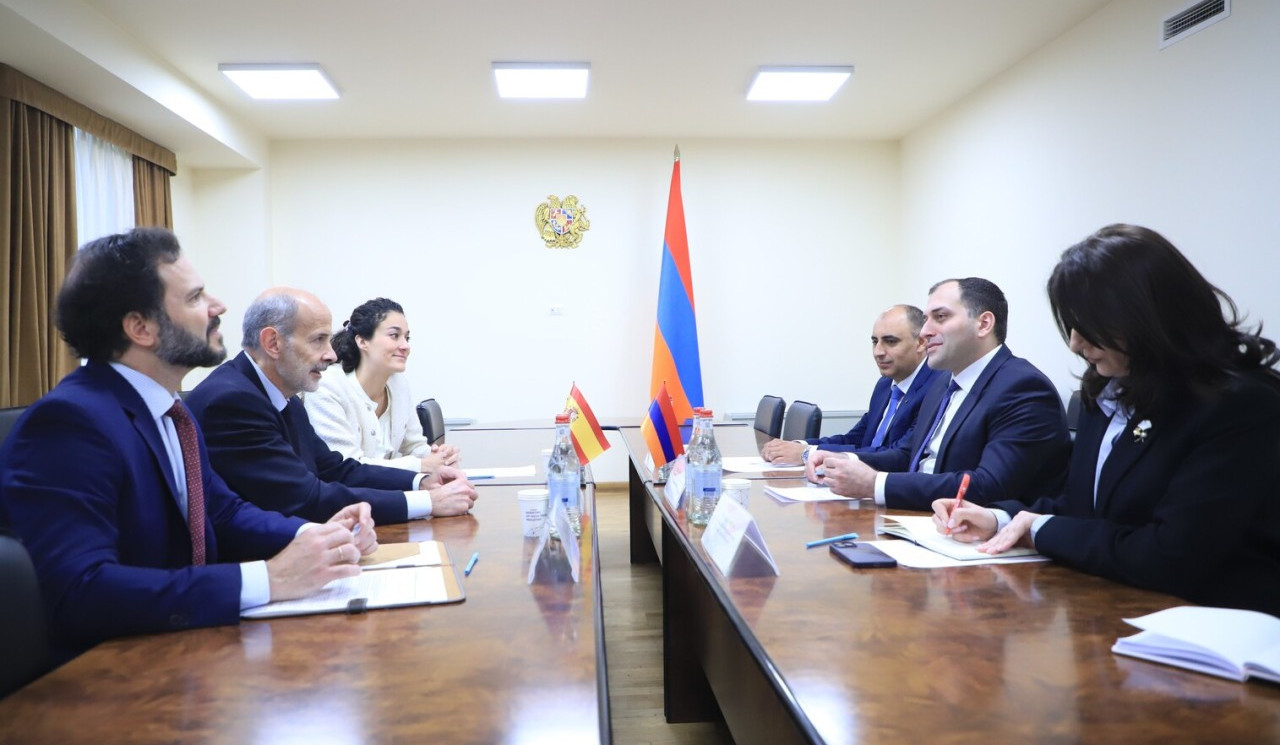 ԲՏԱՆ-ում Իսպանիայի դեսպանի հետ քննարկվել են Հայաստանում տիեզերական ոլորտի զարգացմանն առնչվող հարցեր