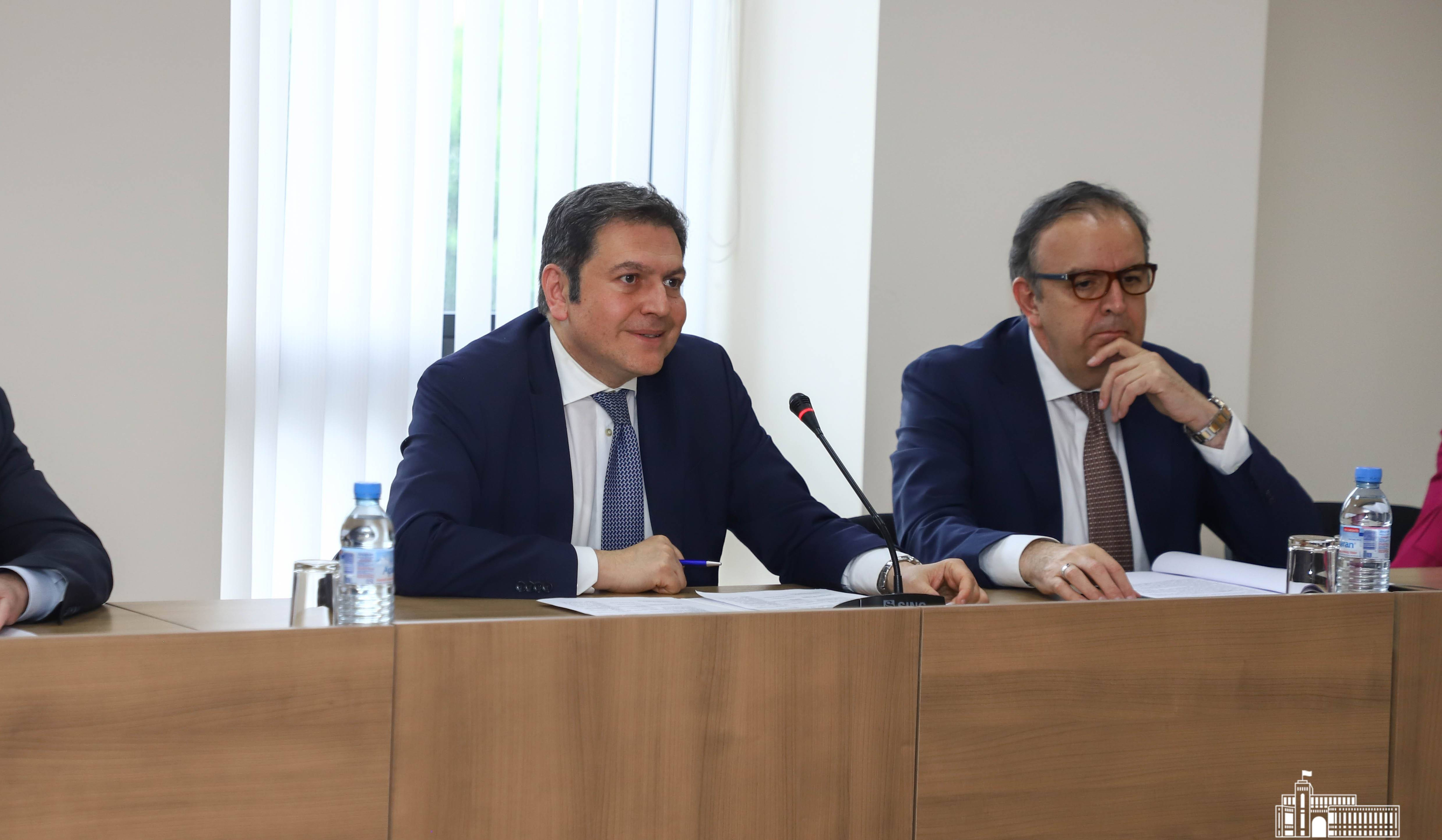 Meeting of Deputy Foreign Minister of Armenia with Director of Neighbourhood East and Institution Building of Directorate-General for Neighbourhood and Enlargement Negotiations of European Commission