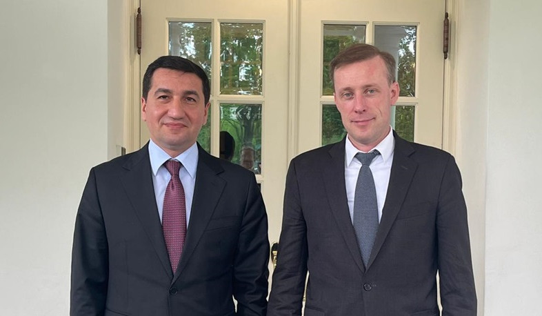 Гаджиев и Салливан обсудили процесс армяно-азербайджанской нормализации