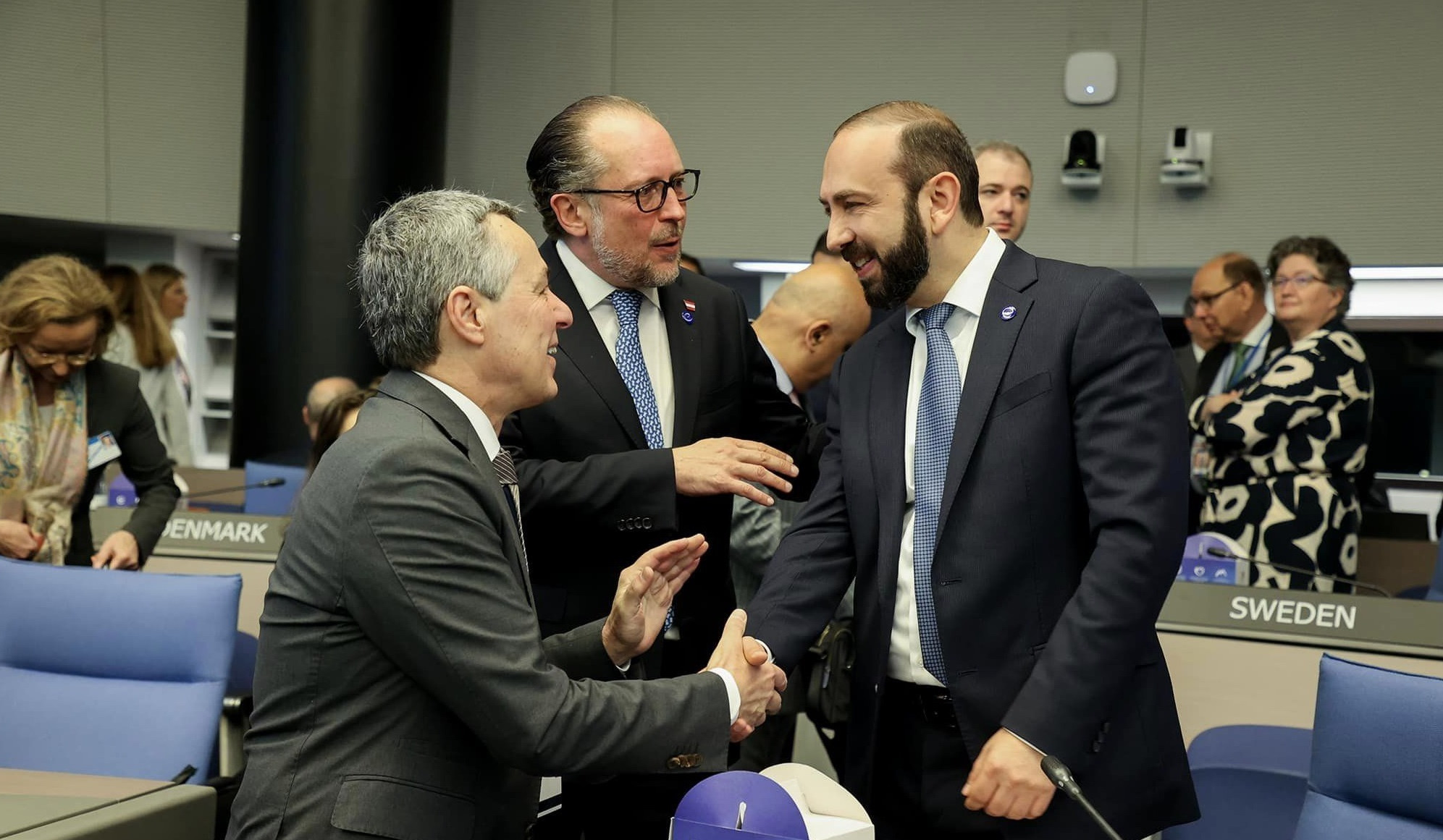 Developments in South Caucasus, Armenia-EU partnership agenda discussed during Minister Mirzoyan's contacts within framework of CoE ministerial forum