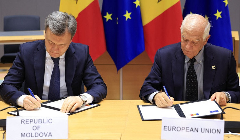 Moldova is first country to sign a Security and Defence Partnership with the EU, Borrell