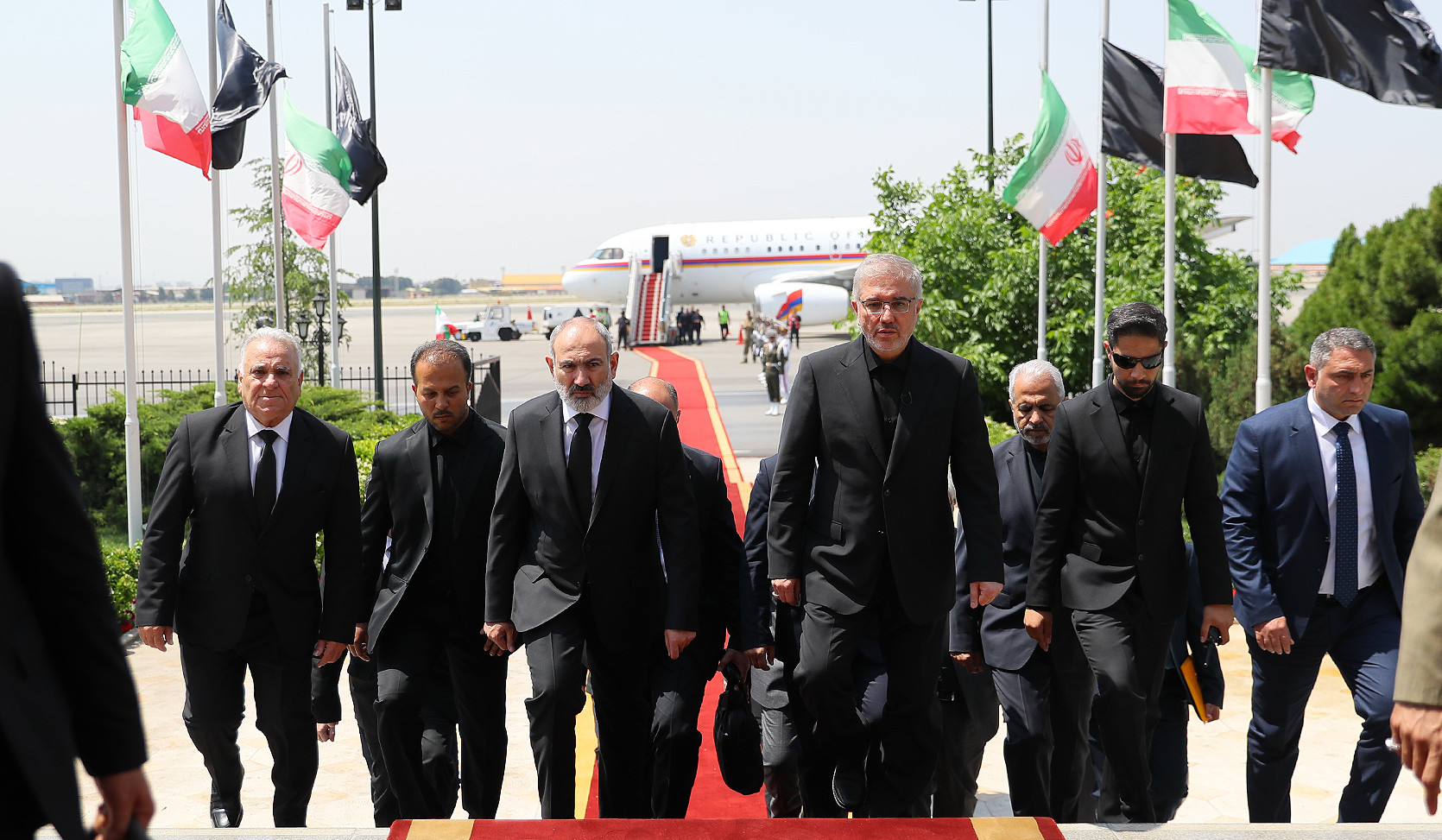 Nikol Pashinyan arrived in Tehran on working visit