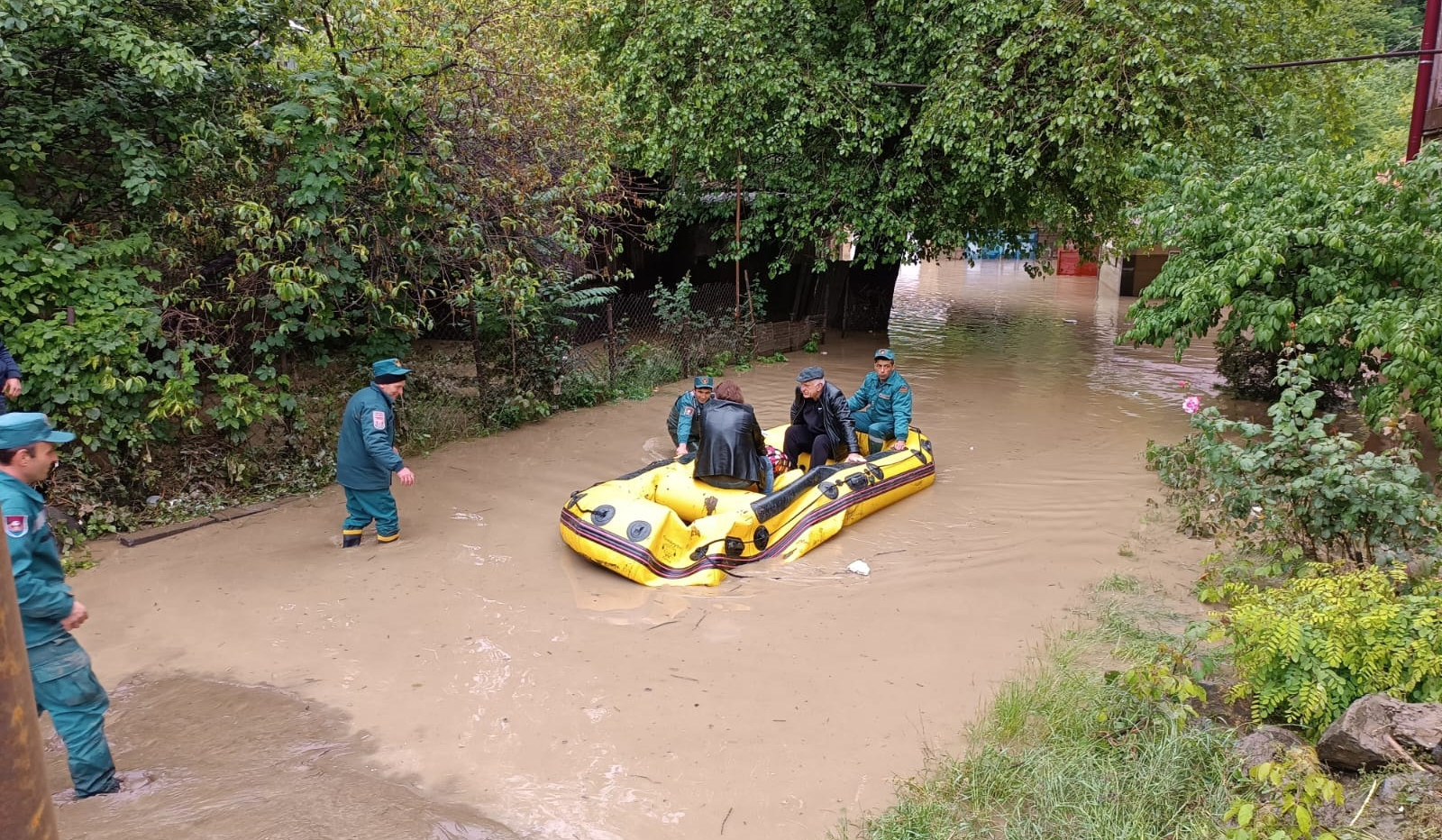 At 15:30, 73 people were rescued and 190 were evacuated in Lori and Tavush, Interior Ministry of Armenia