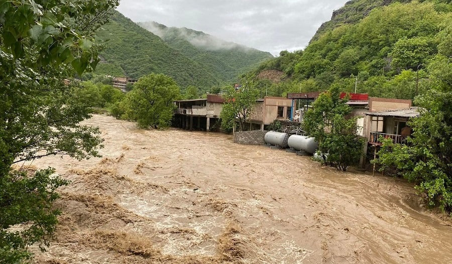 Դեբեդ և Աղստև գետերում դիտված ջրի ելքերը