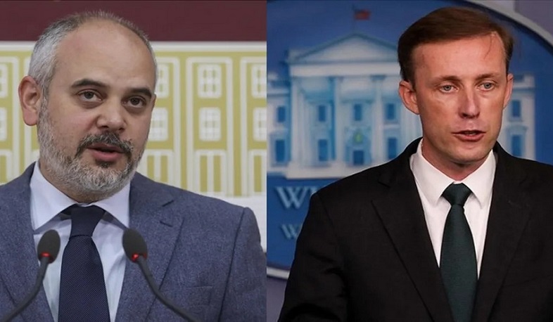 Jake Sullivan and Cagatay Kilic discuss Armenia-Azerbaijan peace process