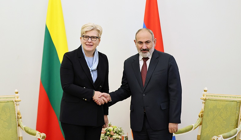 Никол Пашинян поблагодарил премьер-министра Литвы за поддержку